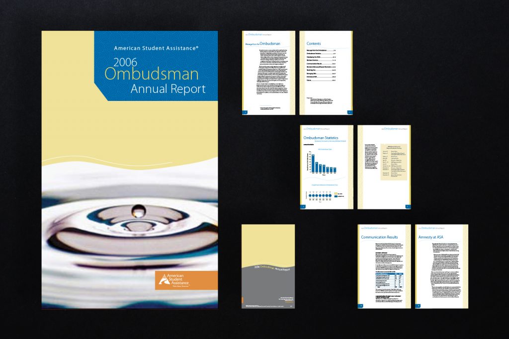 Valerie Cox Print Portfolio: ASA Ombudsman Annual Report